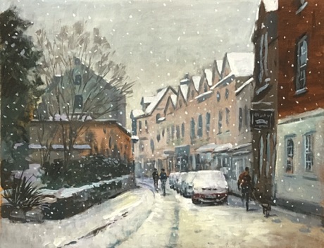 "Topsham in the Snow" 46 x 36cm
£495 framed £425 unframed